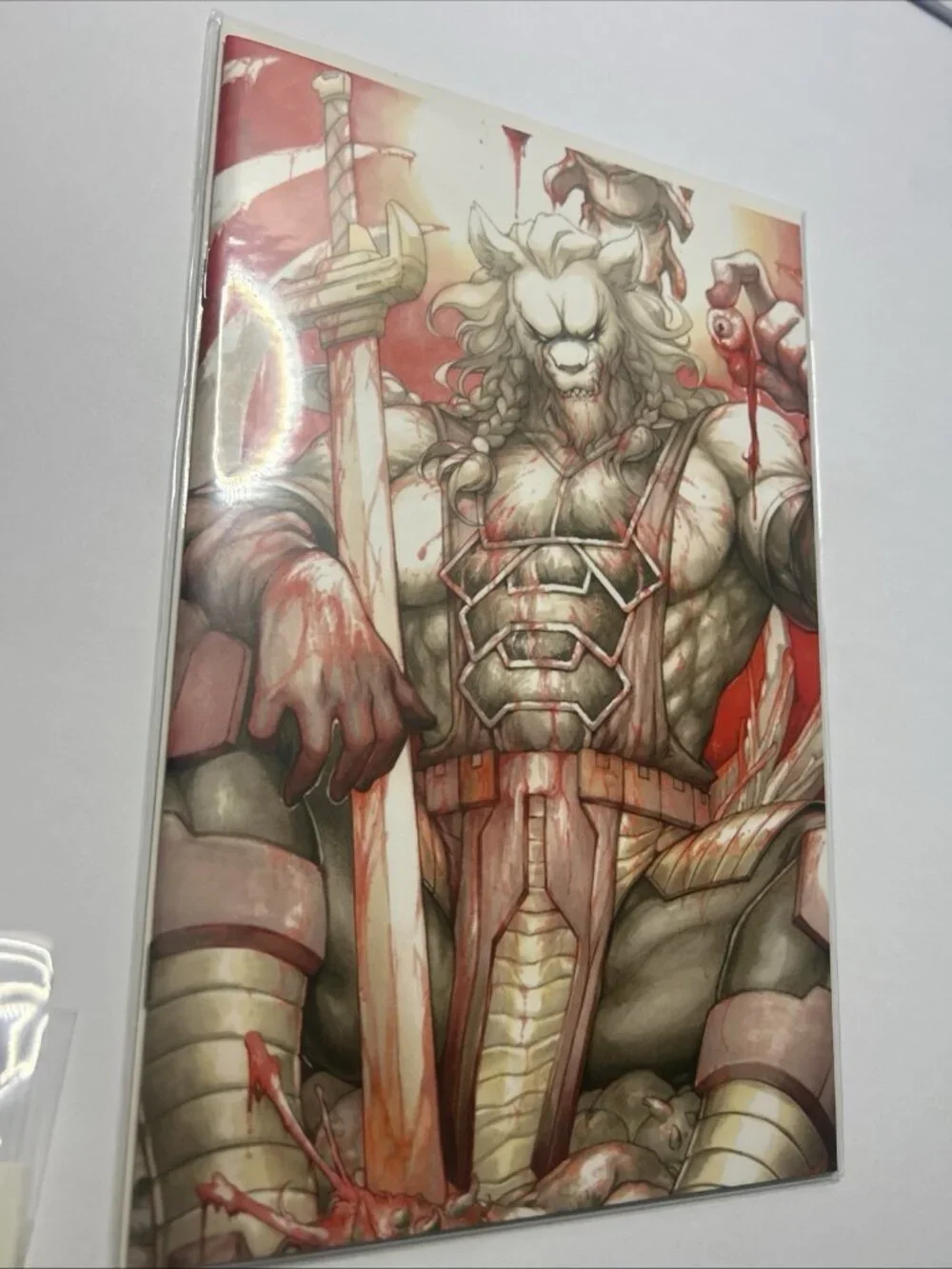 INVINCIBLE BATTLE BEAST #2 RACHTA LIN VIRGIN EXCLUSIVE NM LIMITED TO 1000 Comic